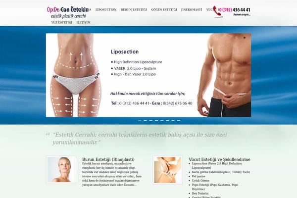 Care theme site design template sample