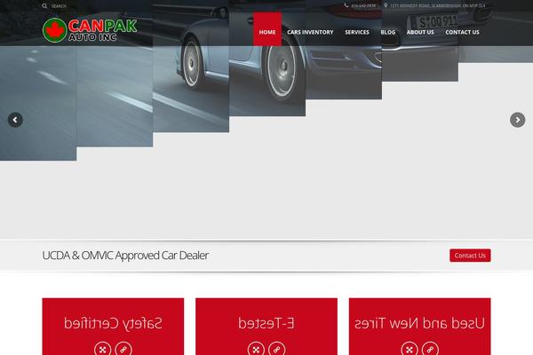 Automotive Car Dealership Business WordPress Theme theme site design template sample
