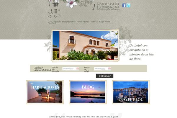 Gala theme site design template sample