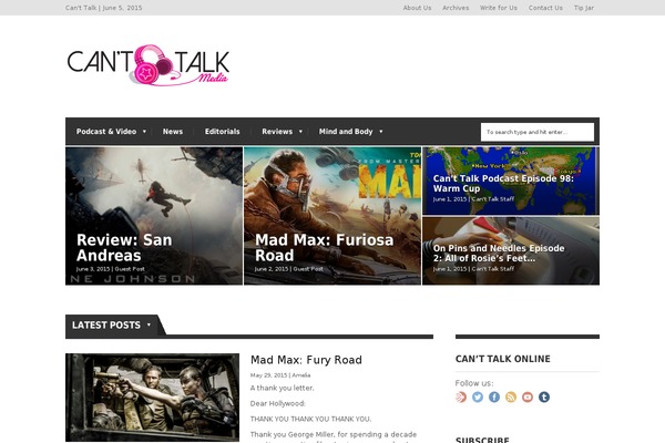 Extranews theme site design template sample