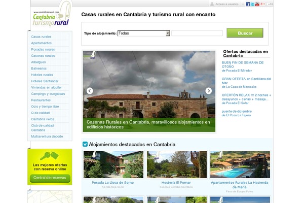 cantabriarural.com site used Cantabriarural