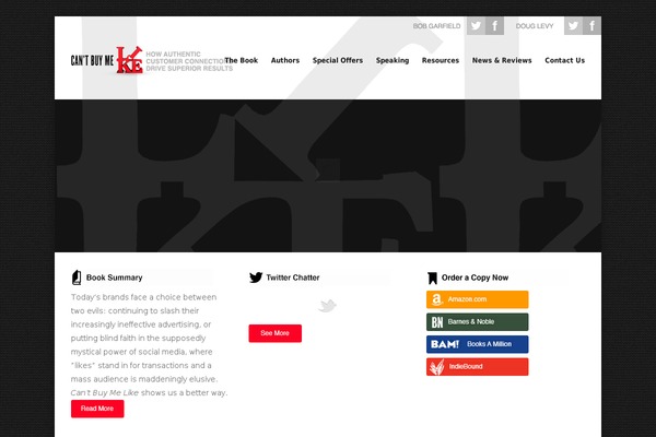 IMPACT theme site design template sample