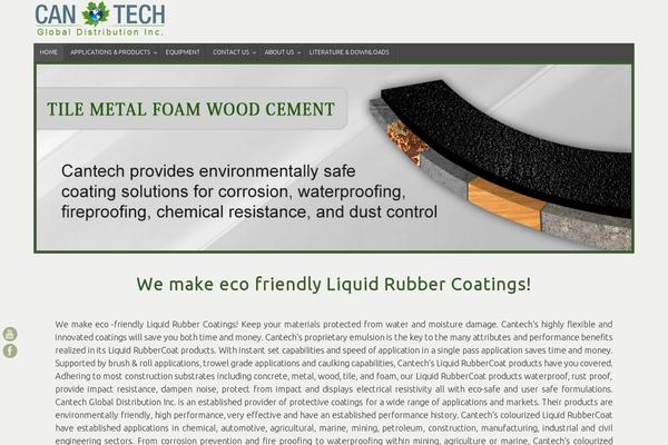 Tempera theme site design template sample