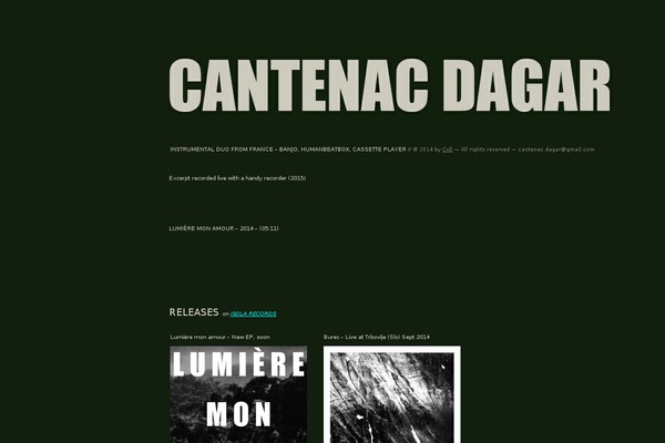 Expositio theme site design template sample