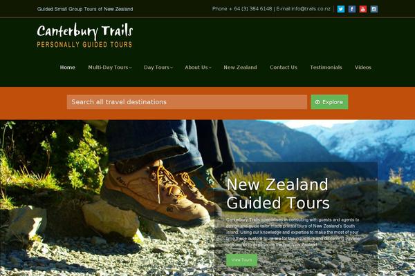 canterburytrails.co.nz site used Wildcat