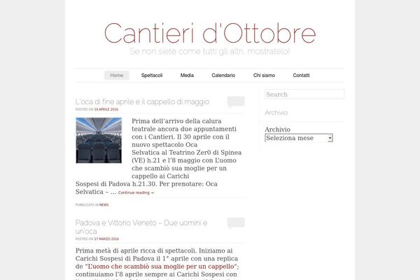 Forever theme site design template sample