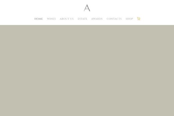 Vino theme site design template sample