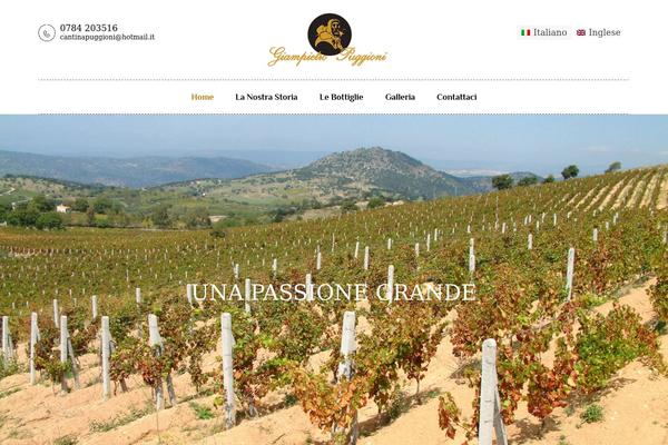 Winemaker theme site design template sample