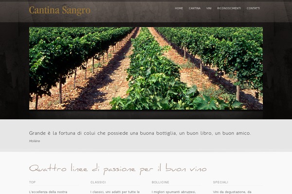 inFocus theme site design template sample