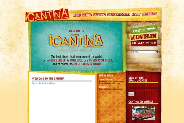 Default theme site design template sample