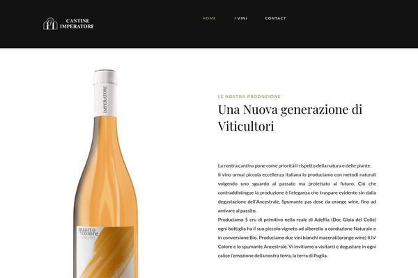 Villenoir theme site design template sample