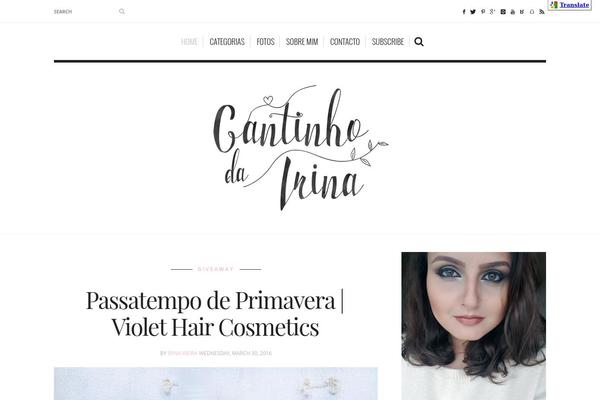 BuzzBlog theme site design template sample