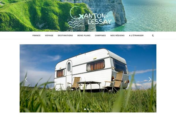 Ashe theme site design template sample