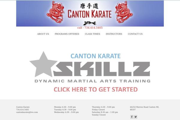 Virtue theme site design template sample
