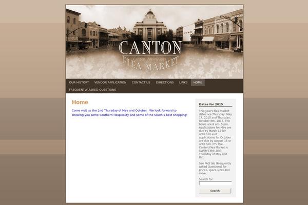 Minimal theme site design template sample