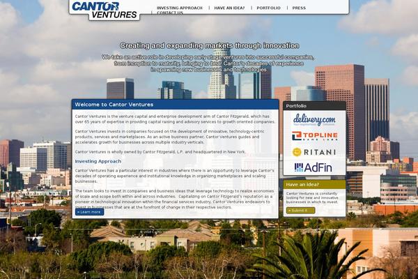 cantorventures.com site used Cantorv
