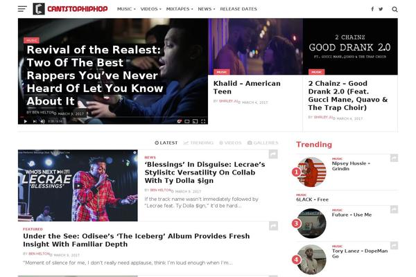 cantstophiphop.com site used Fastpng