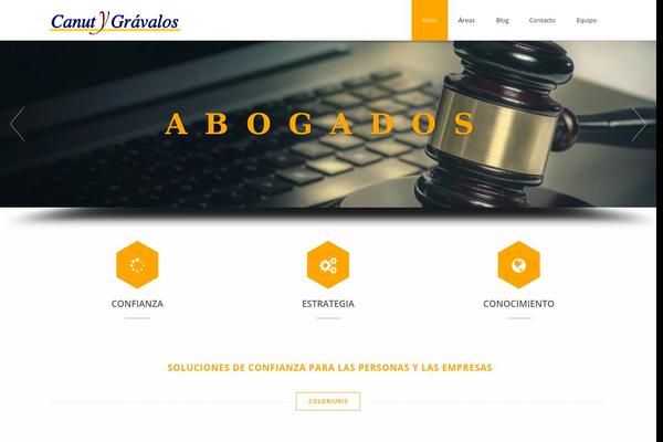 Advertica theme site design template sample