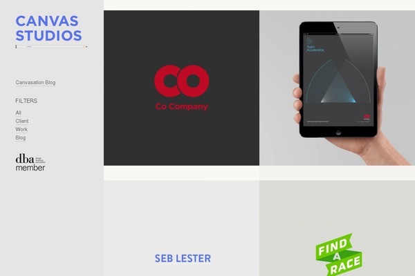 Crush theme site design template sample