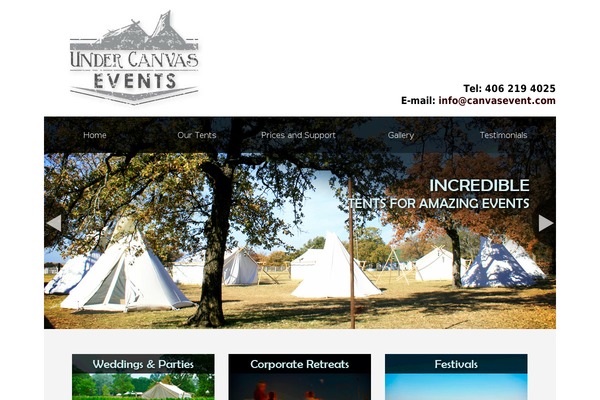 canvasevent.com site used Uce