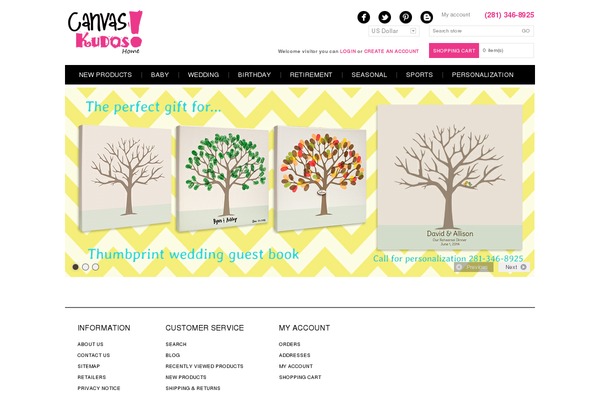 canvaskudos.com site used Chooko-pro