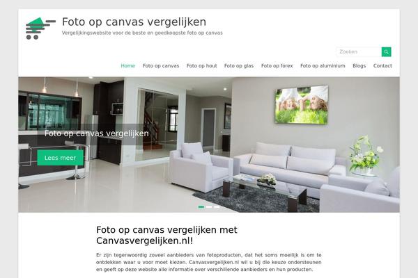 canvasvergelijken.nl site used Spacious