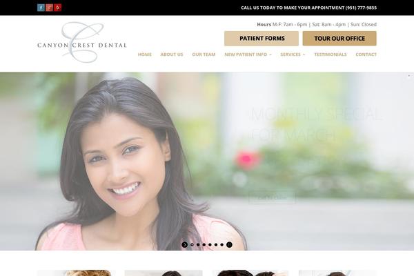 Mana theme site design template sample