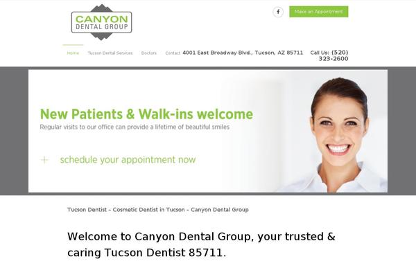 canyondentaltucson.com site used Medical Doctor