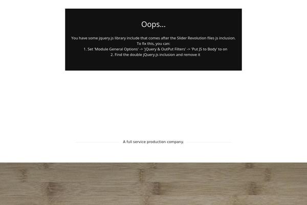 Spark theme site design template sample