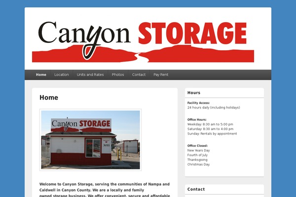 Catch Box theme site design template sample
