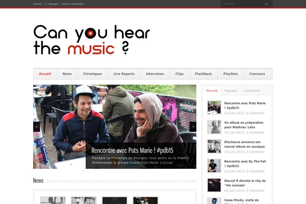 canyouhear.fr site used Bangkok Press v1.12