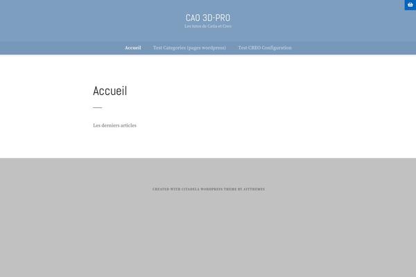 Site using Custom css-js-php plugin