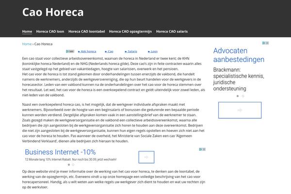 Codon theme site design template sample