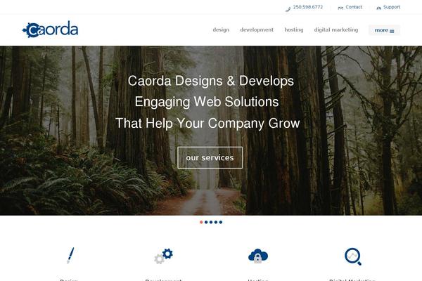 Site using Caorda-site-enhancements plugin