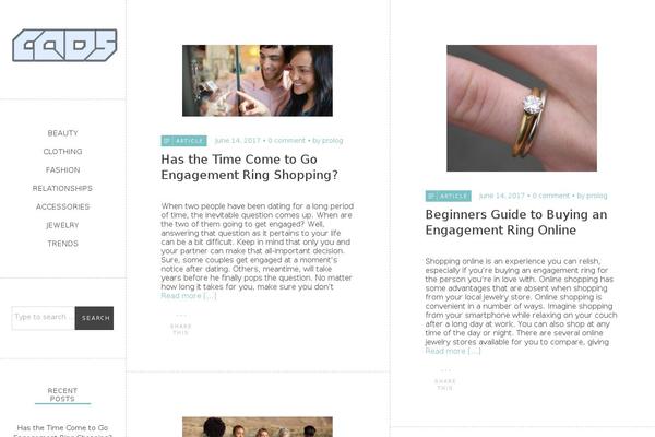 Namba theme site design template sample