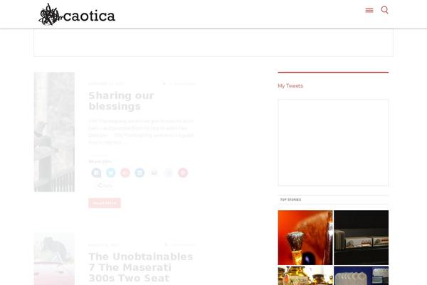 Stream theme site design template sample