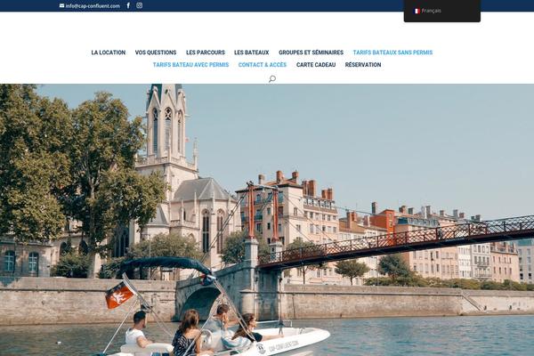 Divi Child theme site design template sample