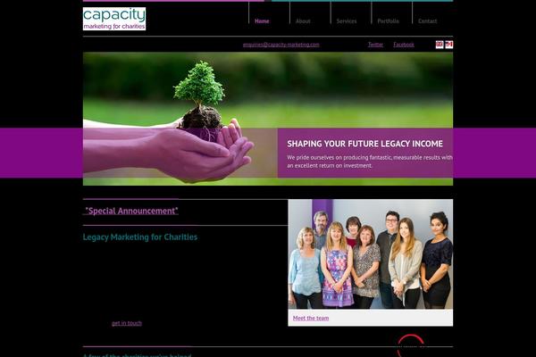 capacity-marketing.com site used Capacity