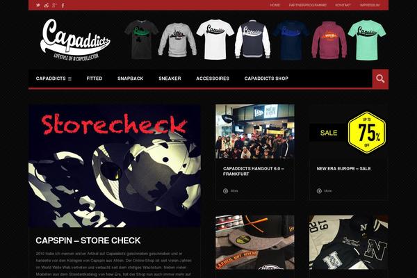 Grimag theme site design template sample
