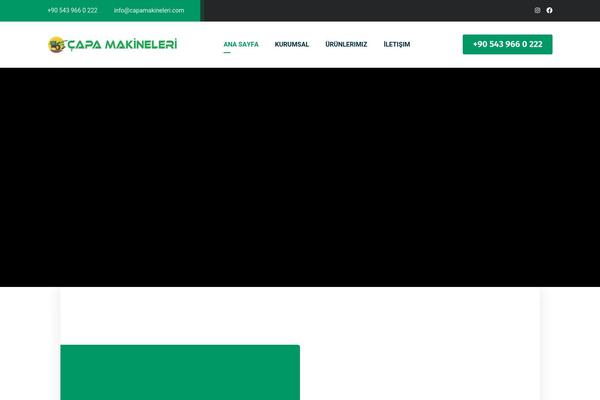 capamakineleri.com site used Capa