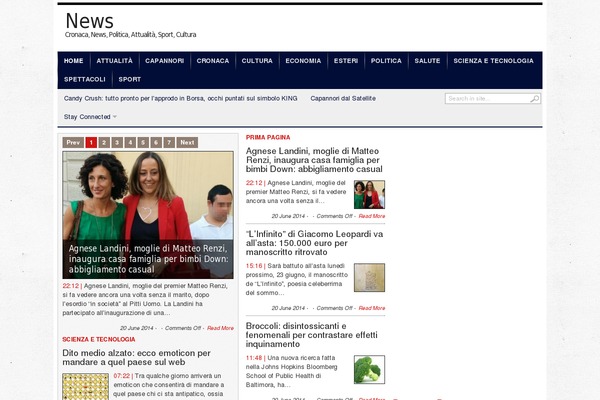 capannorinews.info site used Infinity Mag