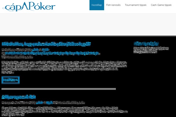capapoker.com site used Invert Lite