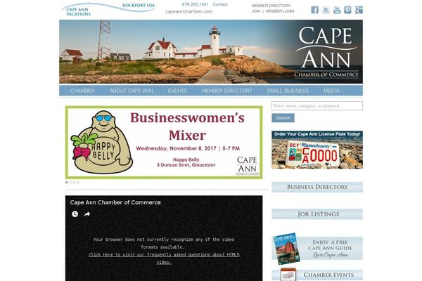capeannchamber.com site used Capeann