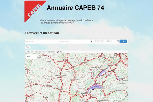 capeb74.com site used Pilot Fish