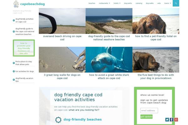 Twentyfourteen Child theme site design template sample