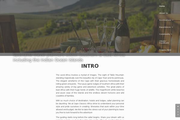 Site using Testimonials plugin