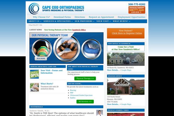 capecodortho.com site used Reach.service-in-slow