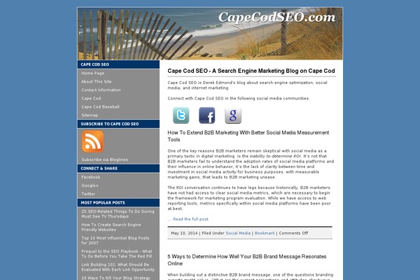 capecodseo.com site used Twister