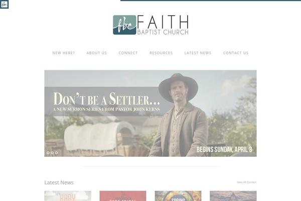 Fbc theme site design template sample