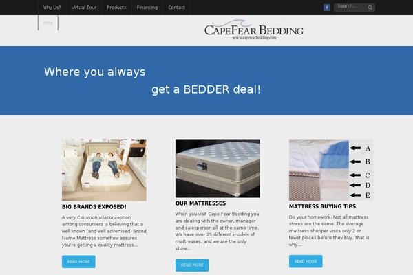 Thunder theme site design template sample